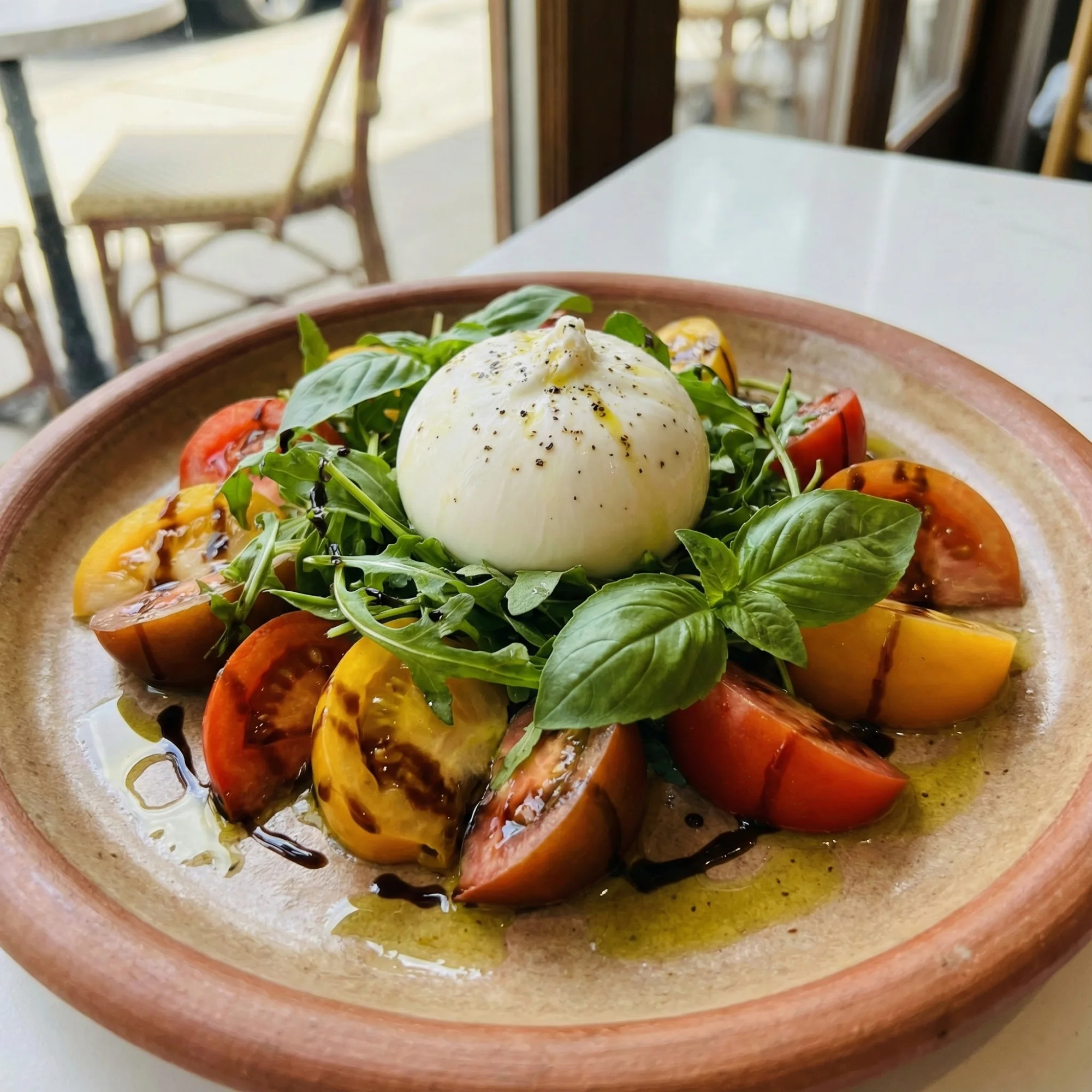 Burrata Caprese Salad
